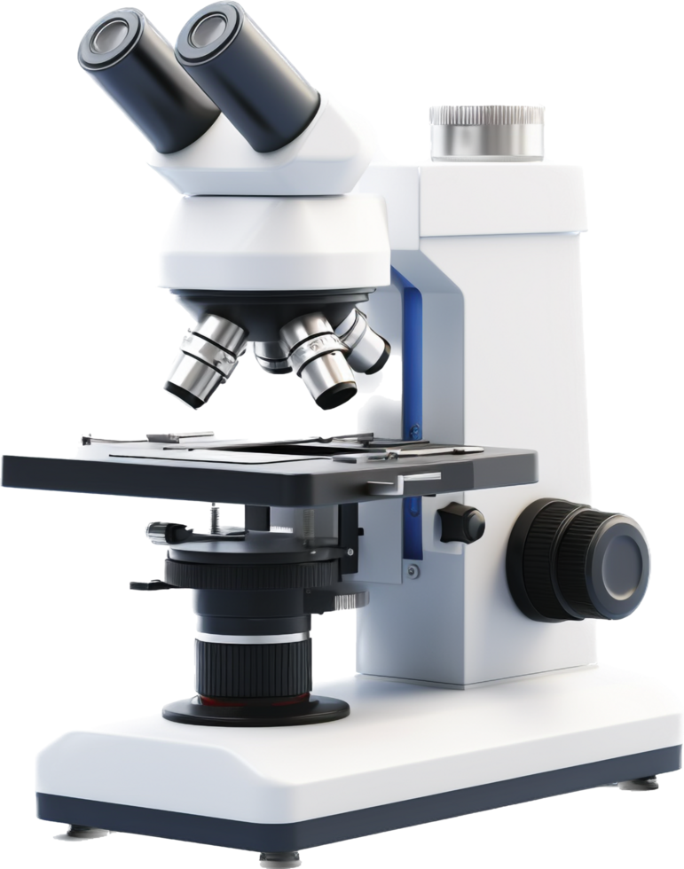 Microscope with . png
