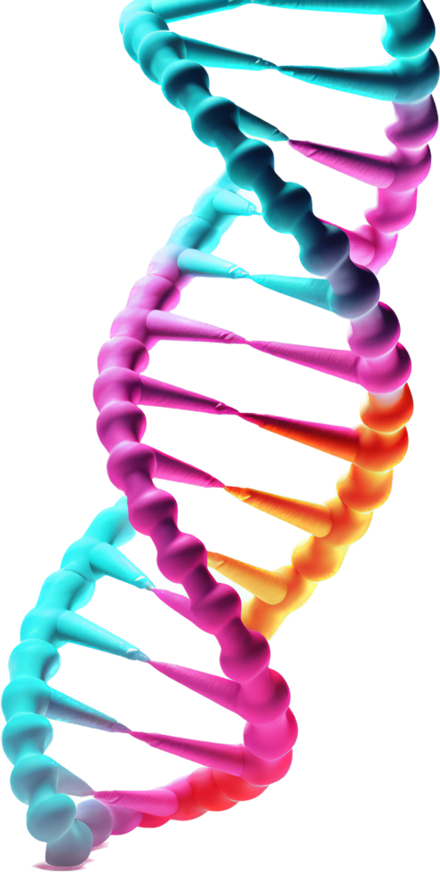 dna png con ai generato.