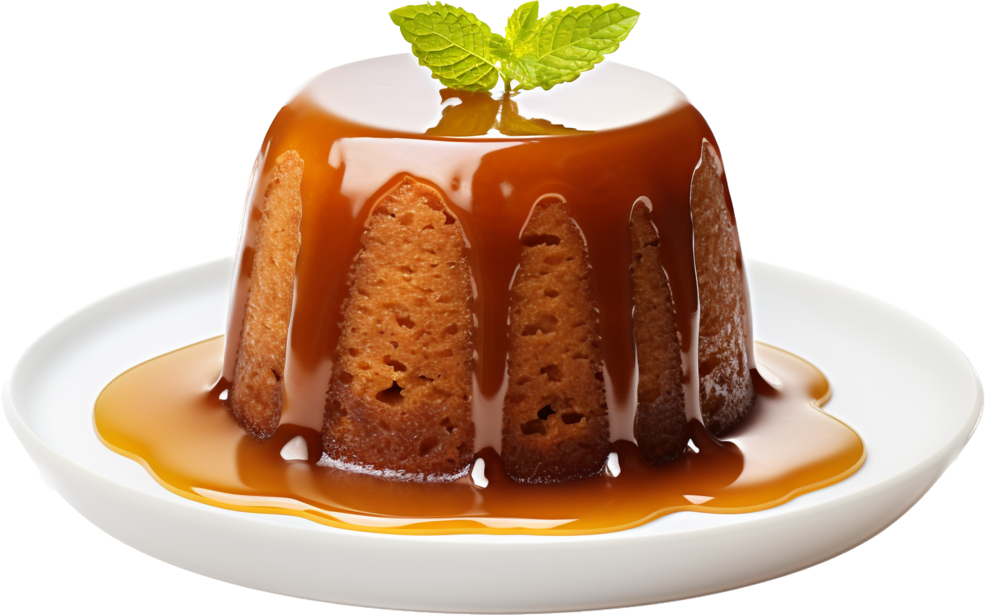 Sticky toffee pudding png with AI generated. 26774533 PNG