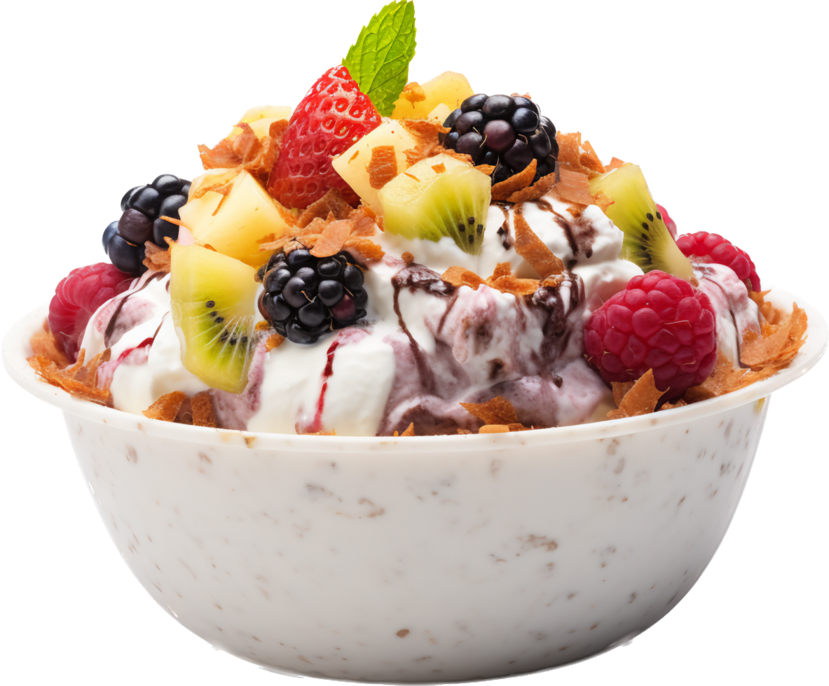 bingsu png con ai generato.