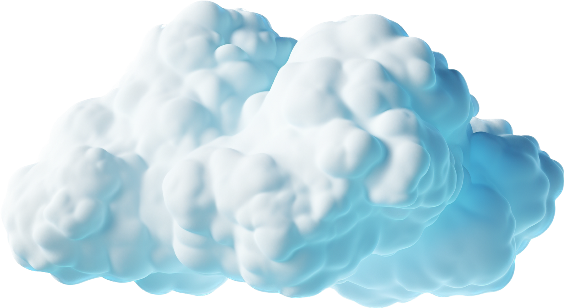 Cloud png with AI generated.