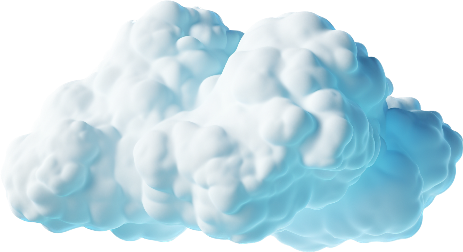 nuage png avec ai généré.