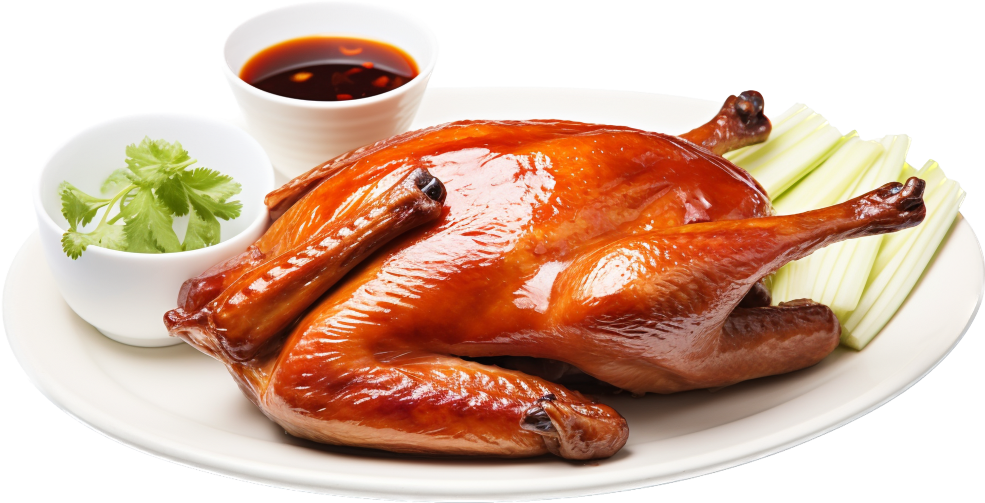 Peking duck png with AI generated.