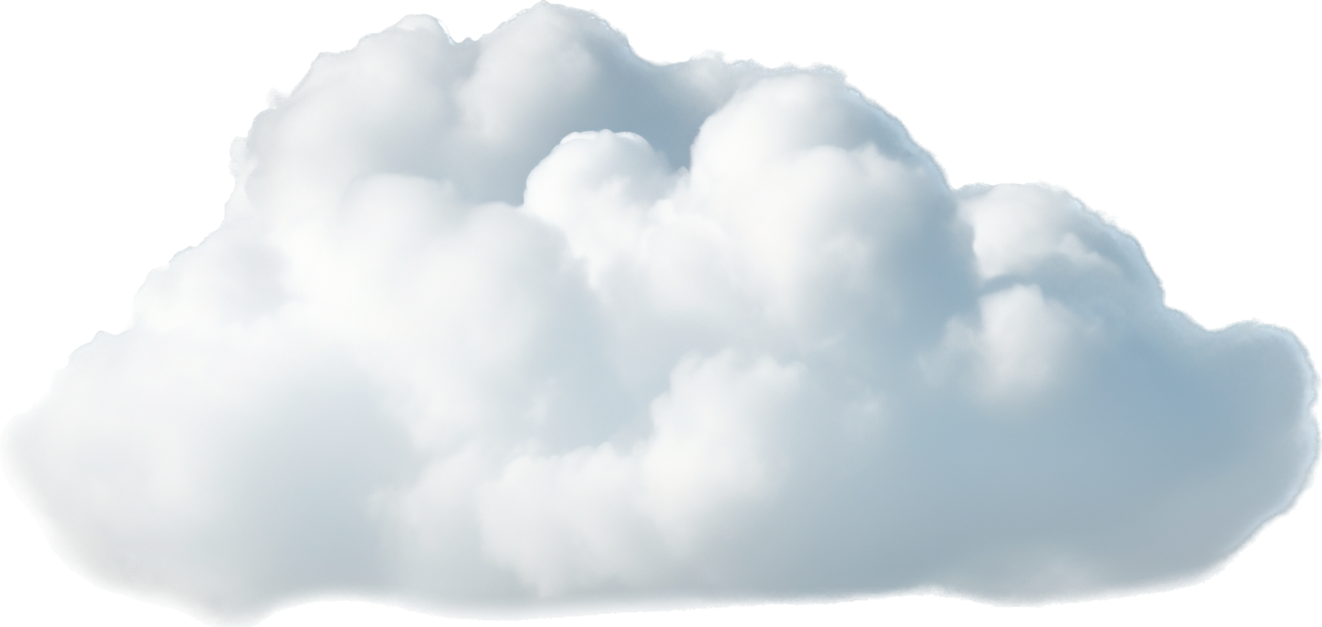 Cloud png with AI generated.