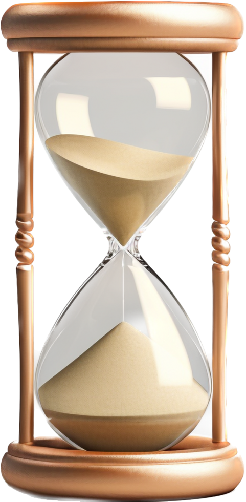 Hourglass with . png