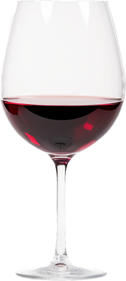 vino vaso png con ai generado.