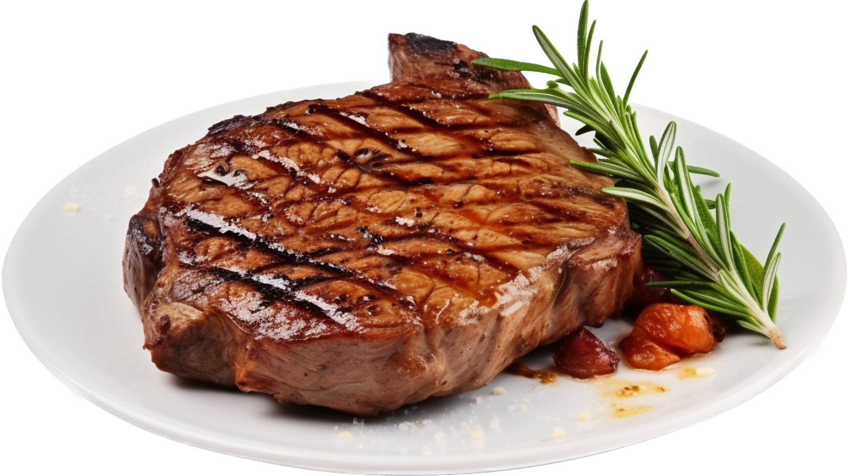 Florentijns steak PNG met ai gegenereerd.