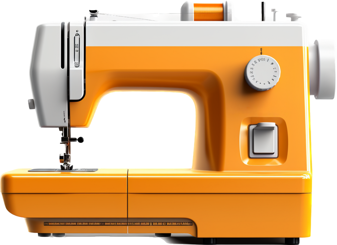 Sewing machine png with AI generated.