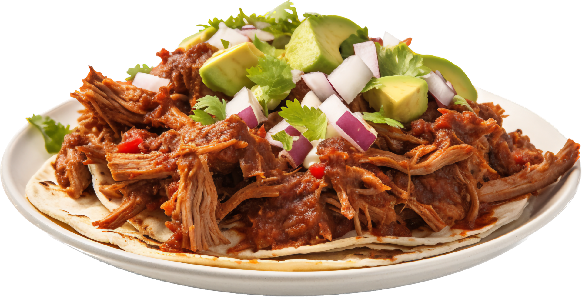 Machaca png with AI generated.