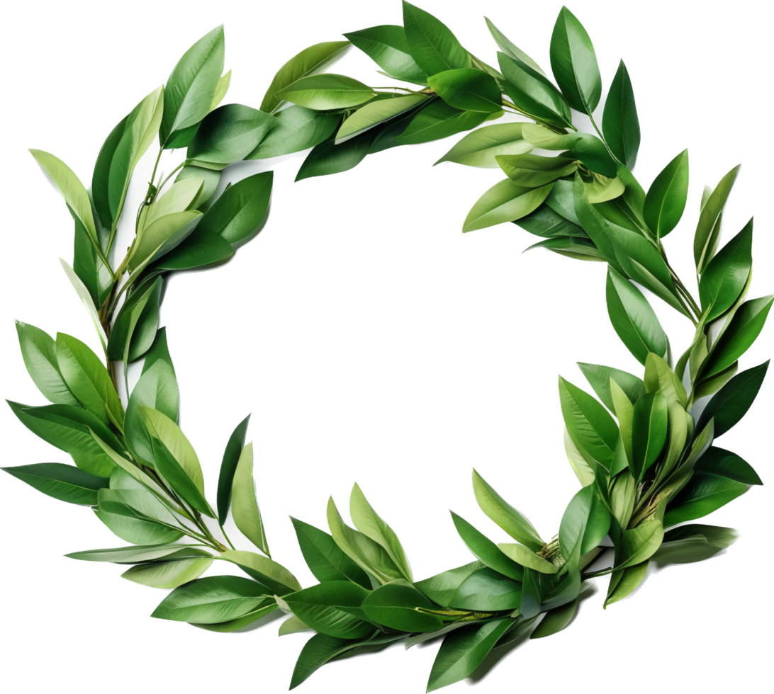 Laurel wreath with . png