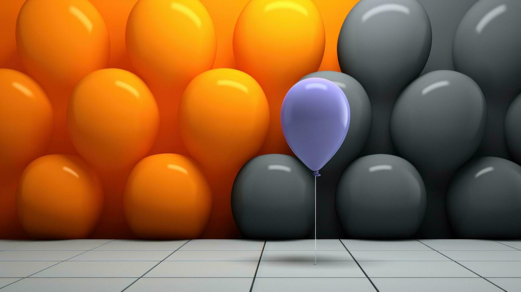 Colorful balloons background photo