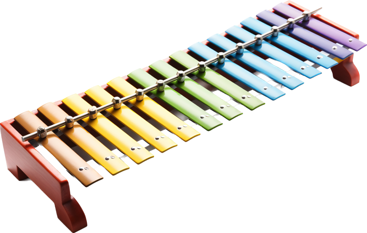Xylophone png with AI generated.