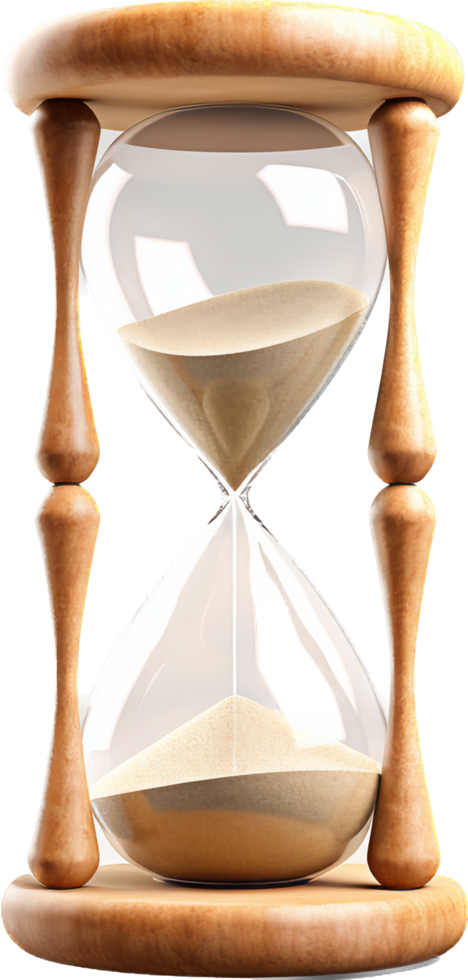 Hourglass with . png
