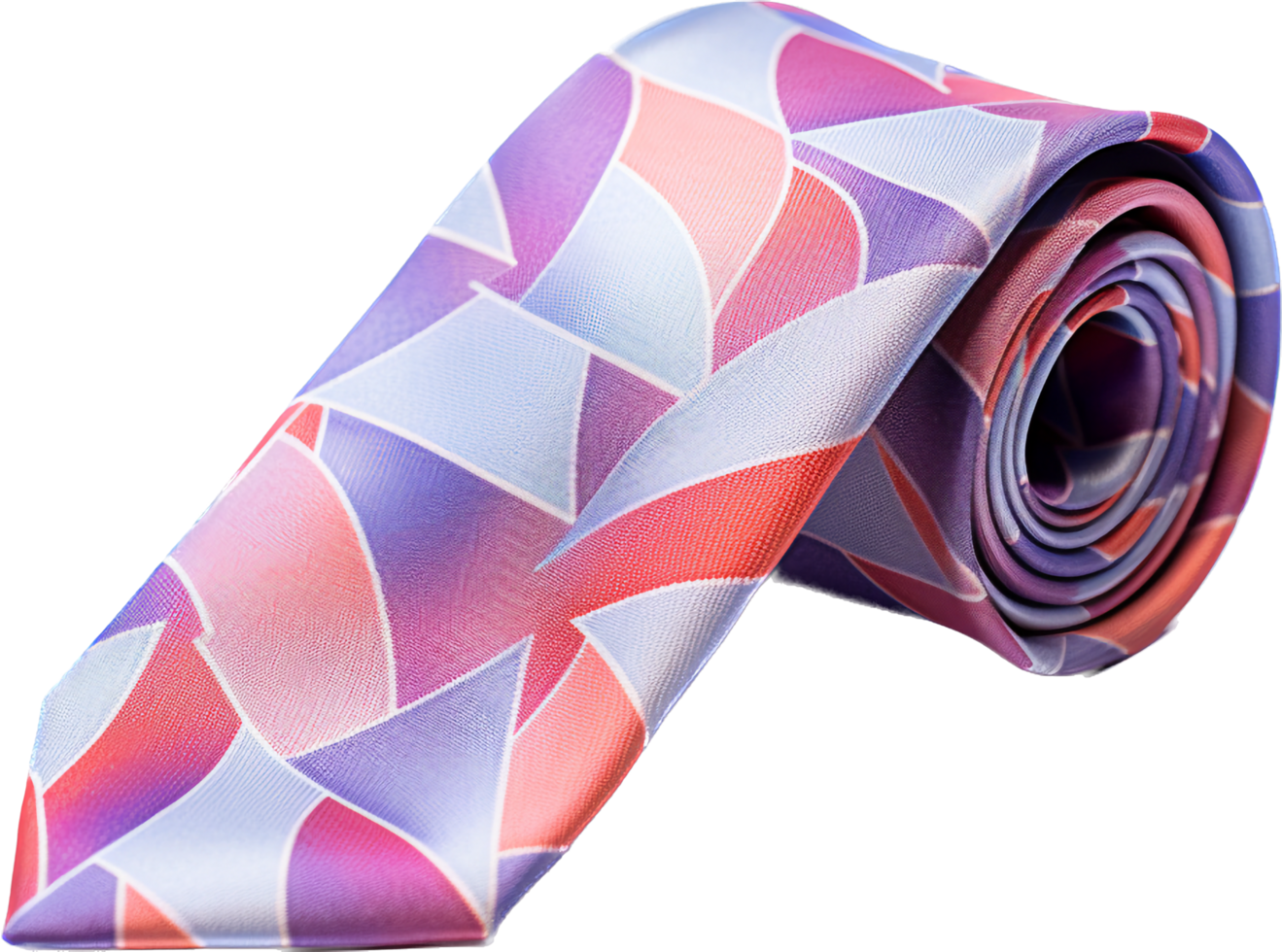 Necktie png with AI generated.