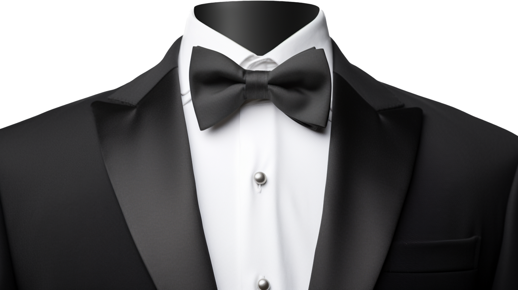 Tuxedo png with AI generated.