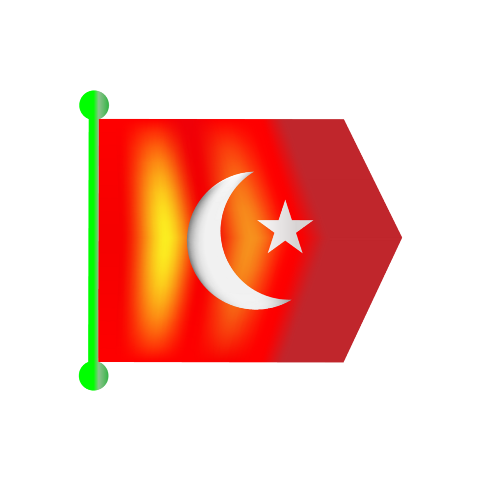 Pakistani flag 14 August png