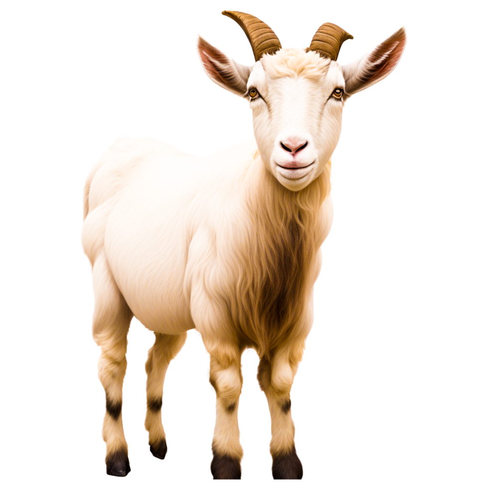 Boer goat Sheep Three Billy Goats Gruff Generative Ai png