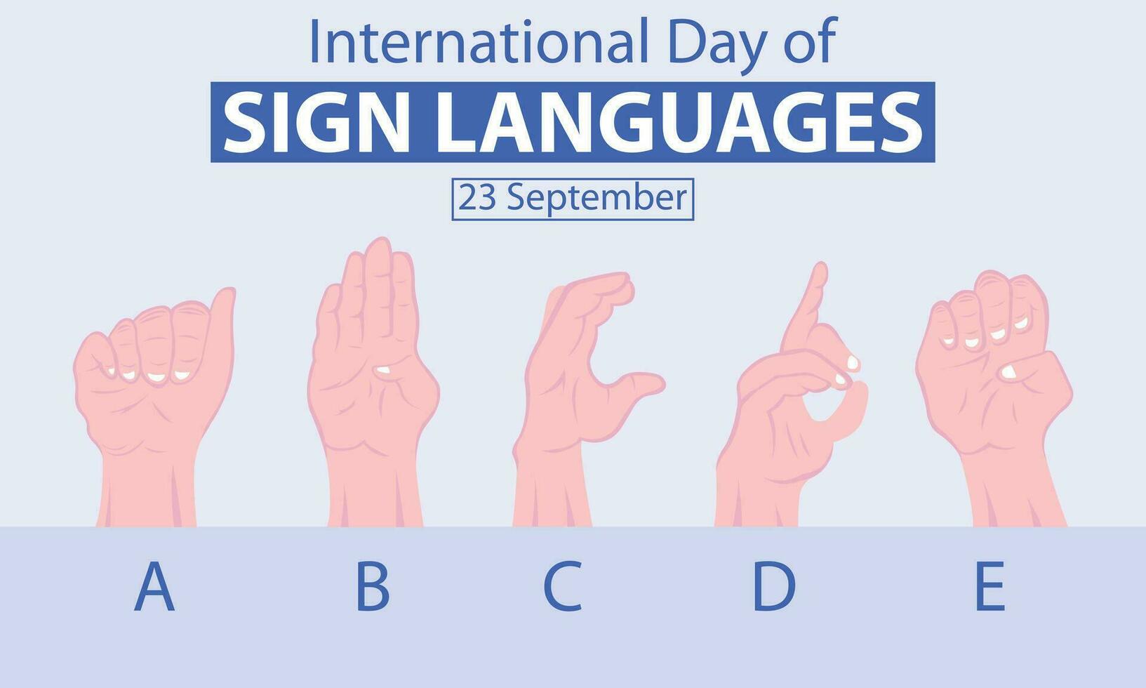 Sign Language Day Vector Art, Icons, and Graphics for Free Download