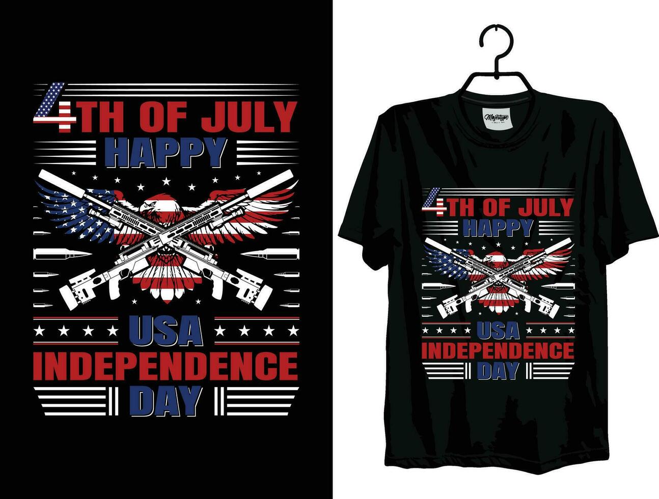 Happy 4th of July independence day t shirt Trendy design, Vector graphic funny quotes usa flag