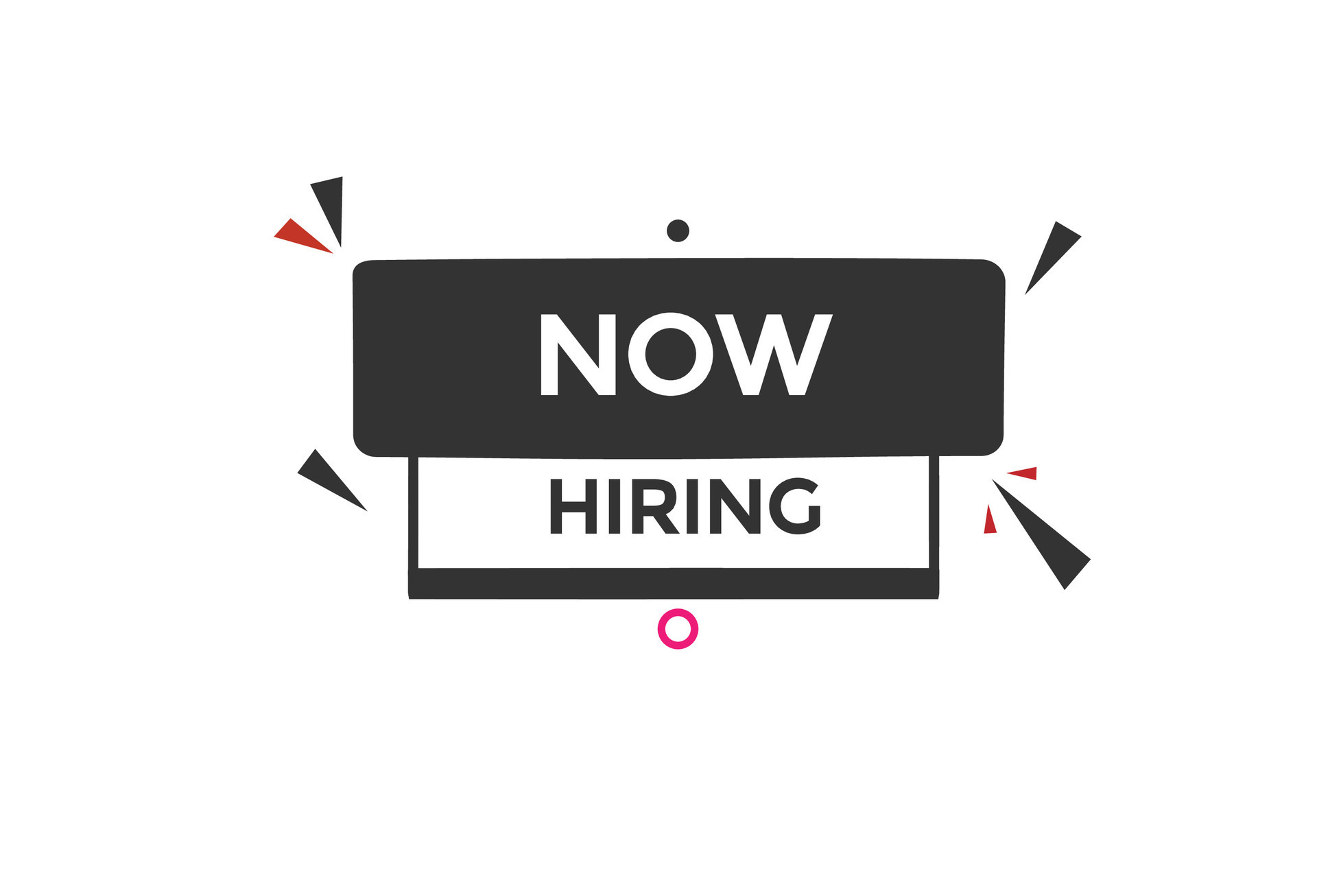 news now hiring, level, sign, speech, bubble banner, 26776893 Vector 