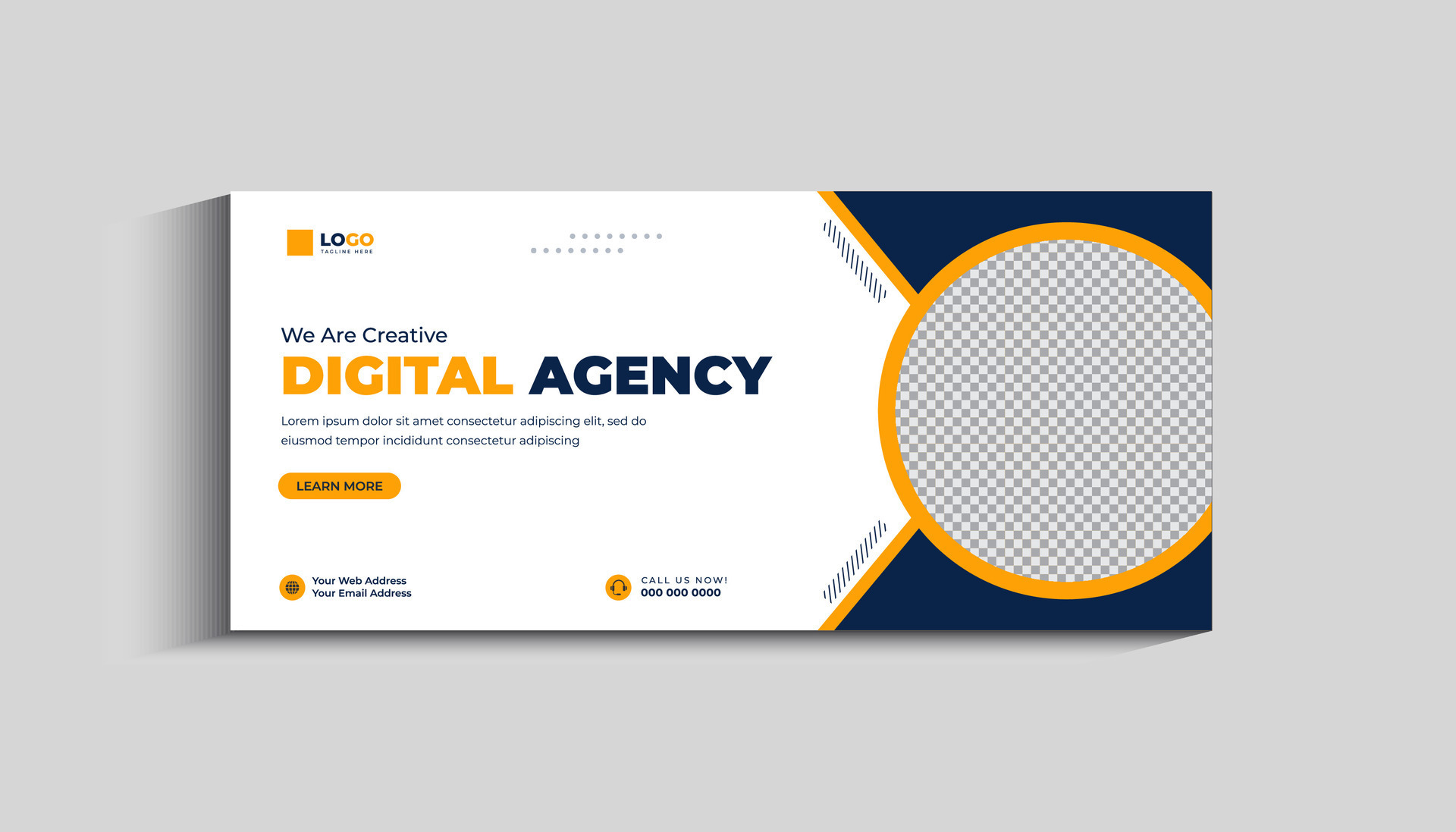 Digital marketing agency social media cover and web banner template ...