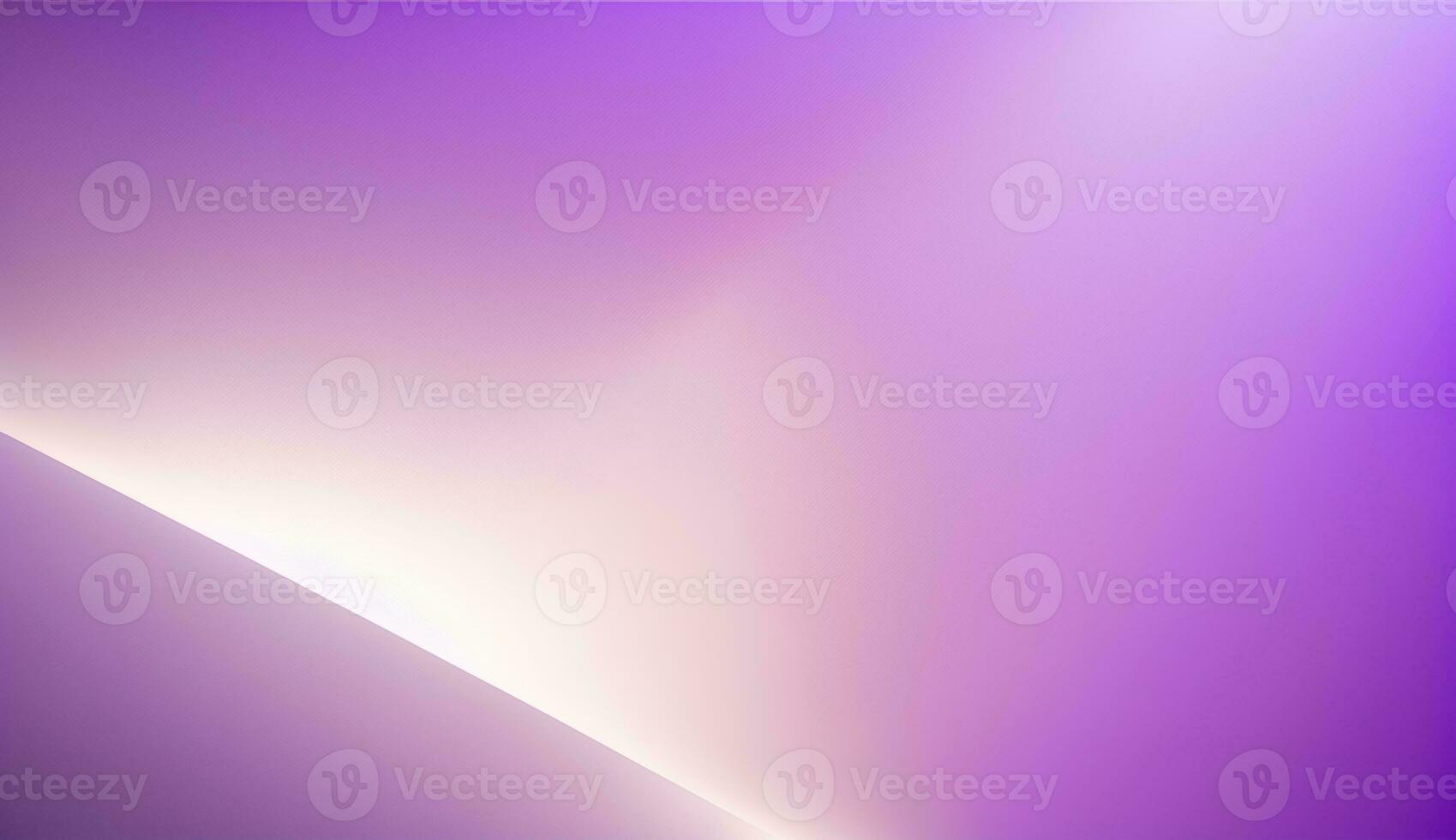 generativo ai, hermosa degradado escena paisaje con ligero púrpura, digital lavanda color, horizontal fondo de pantalla. resumen estudio habitación geométrico antecedentes foto
