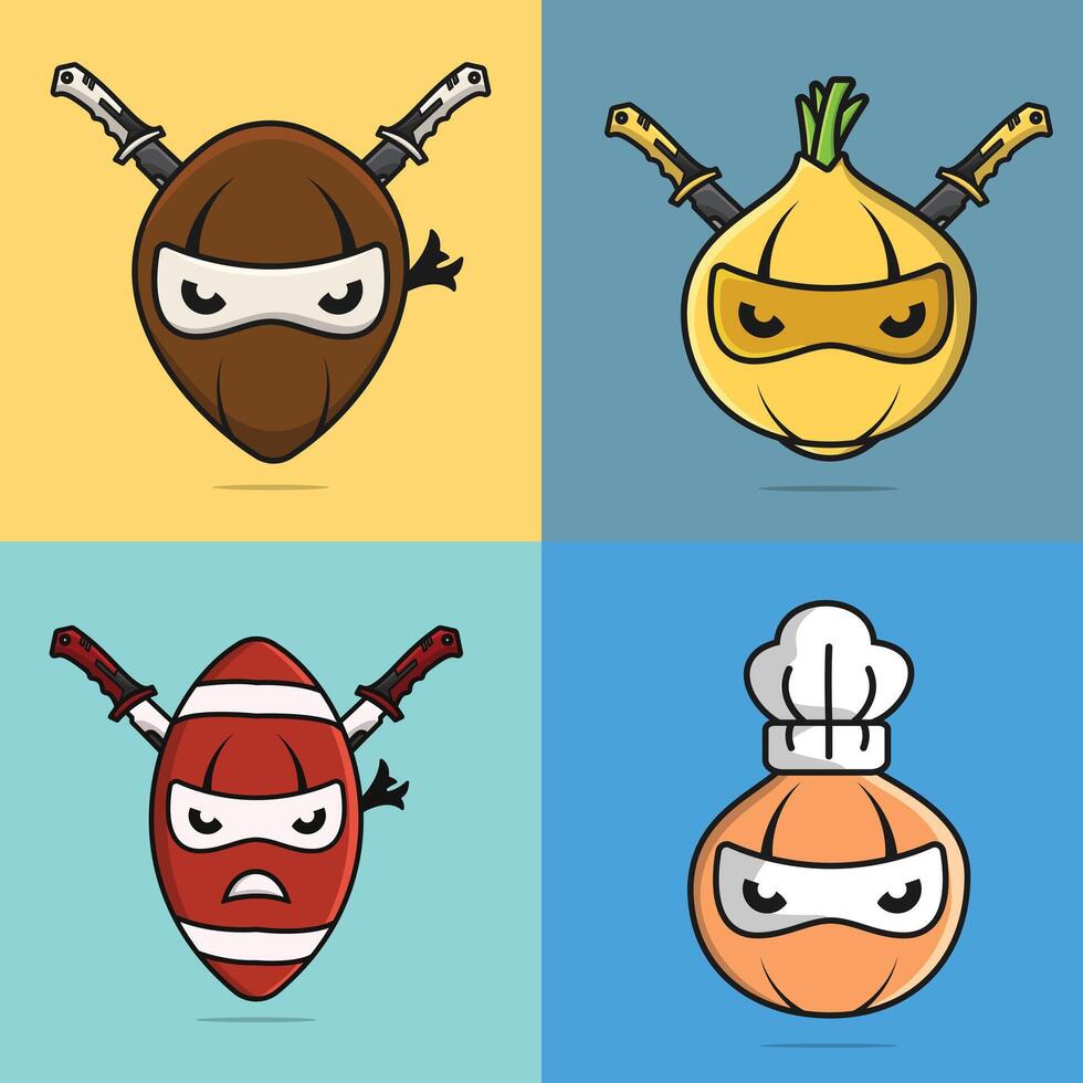 conjunto de vegetales y deporte vector ilustración.