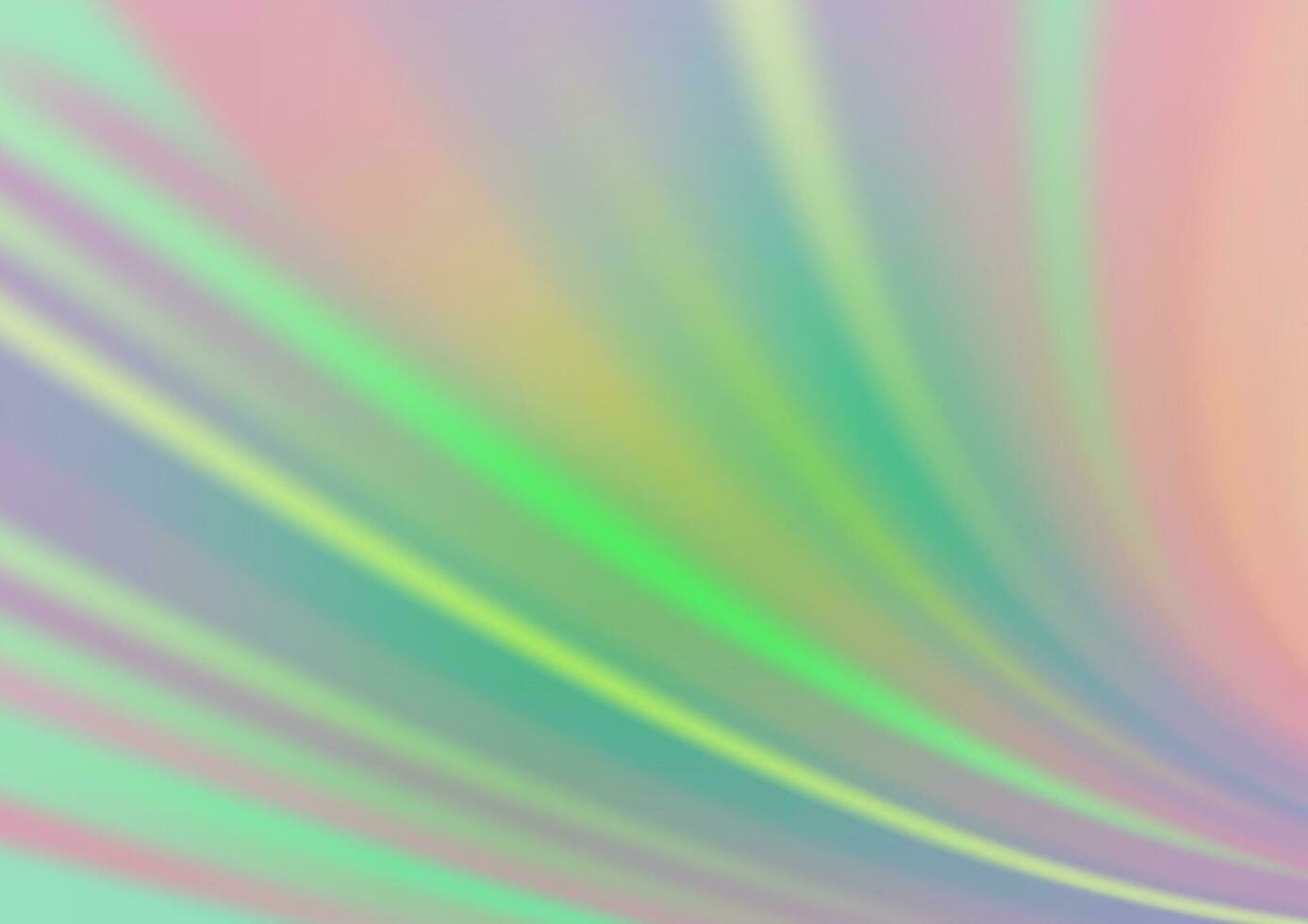 Light Green vector glossy abstract background.