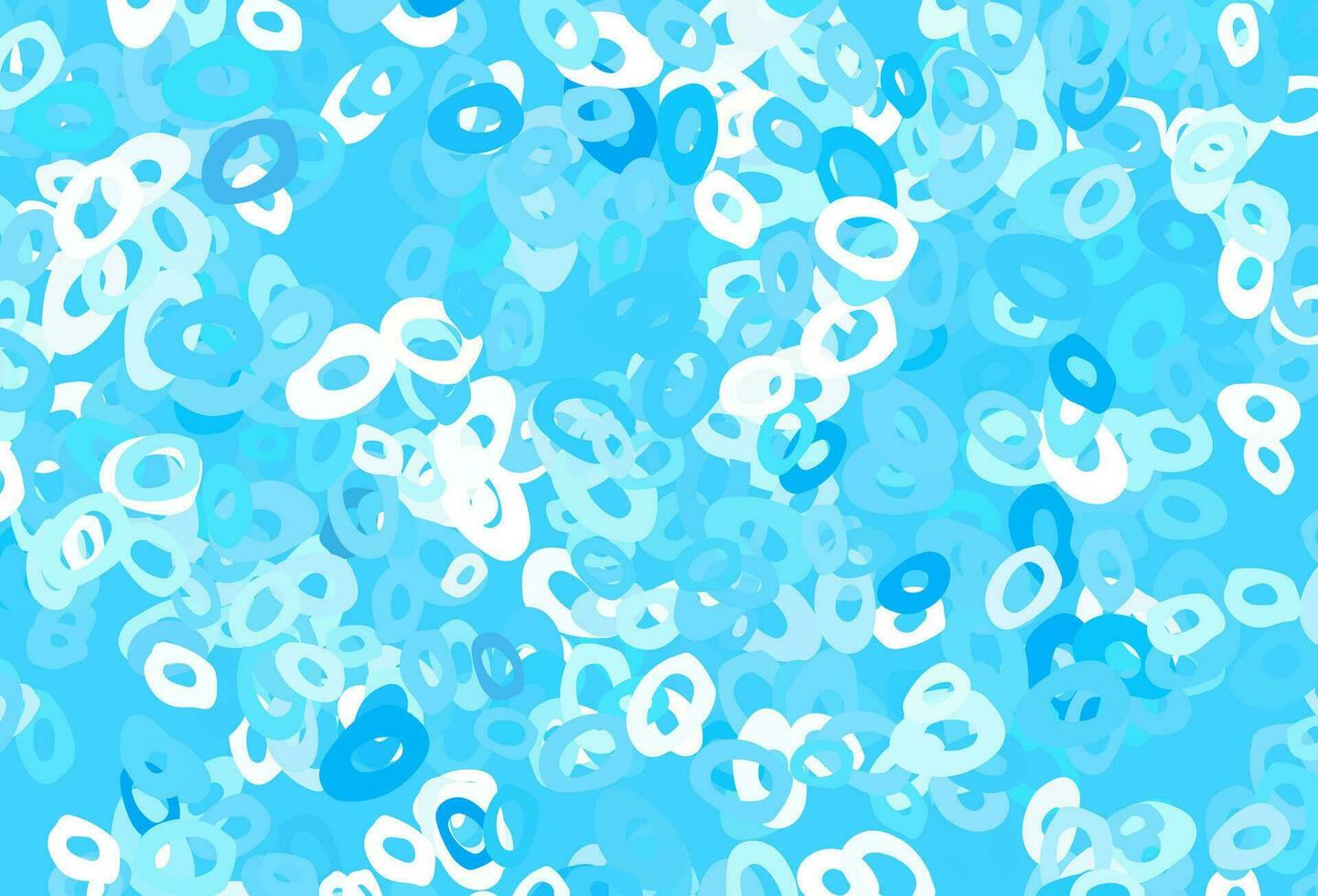 Light Blue, Green vector pattern with spheres.