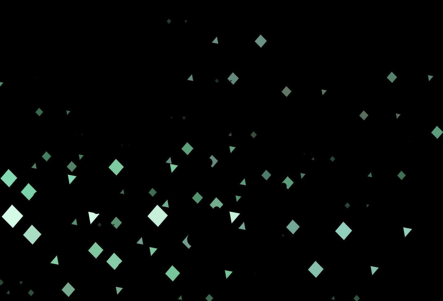 Dark blue vector texture in poly style with circles, cubes.