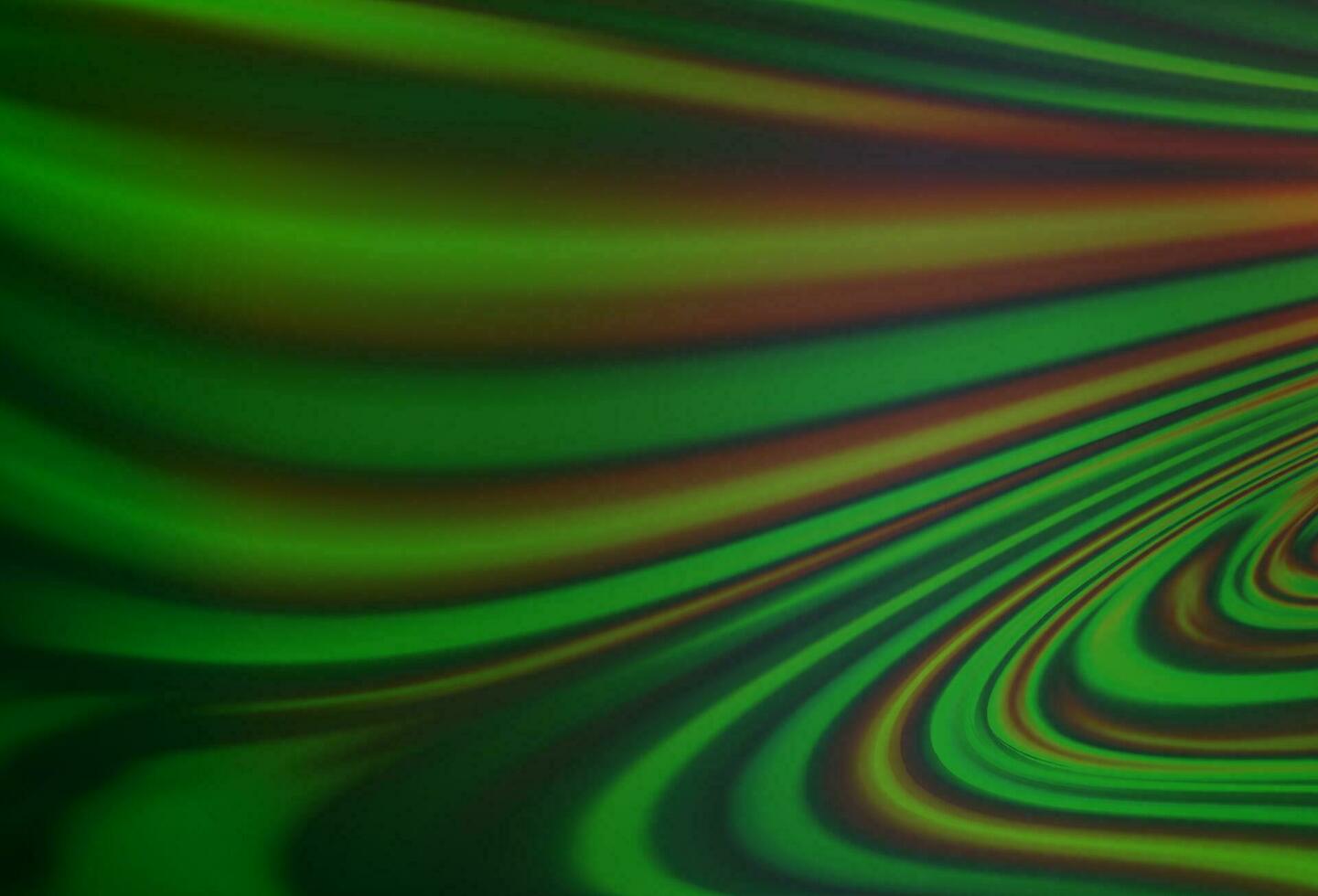 Light Green vector pattern with bubble shapes.