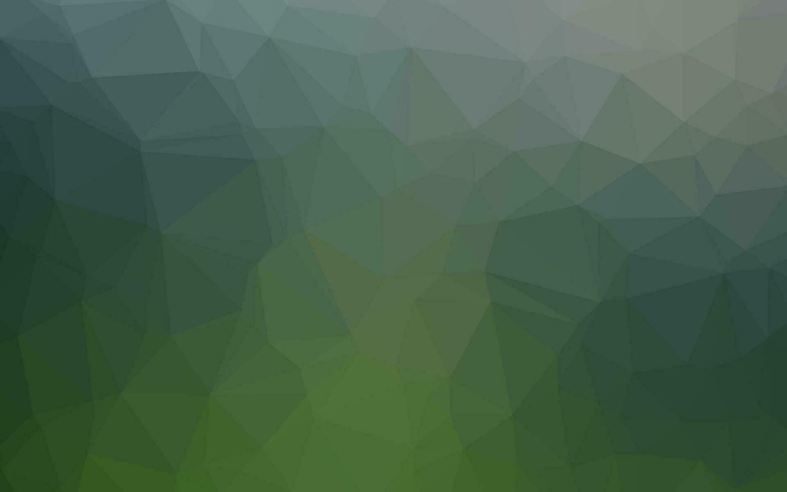 Light Green vector blurry triangle template.
