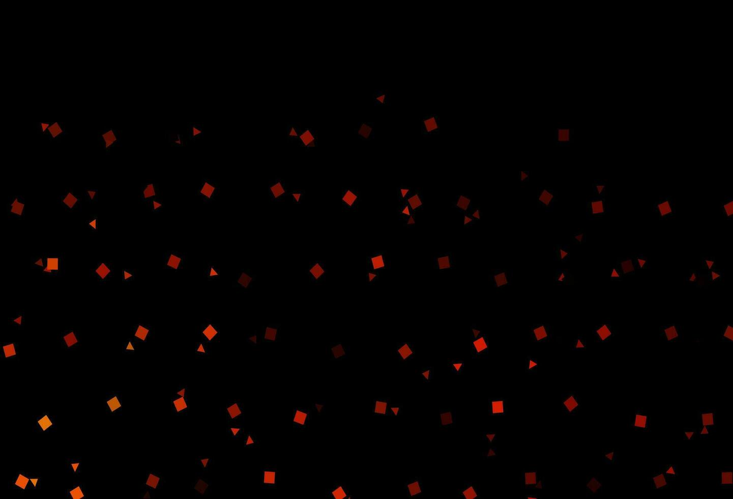Dark Yellow, Orange vector pattern in polygonal style with circles.