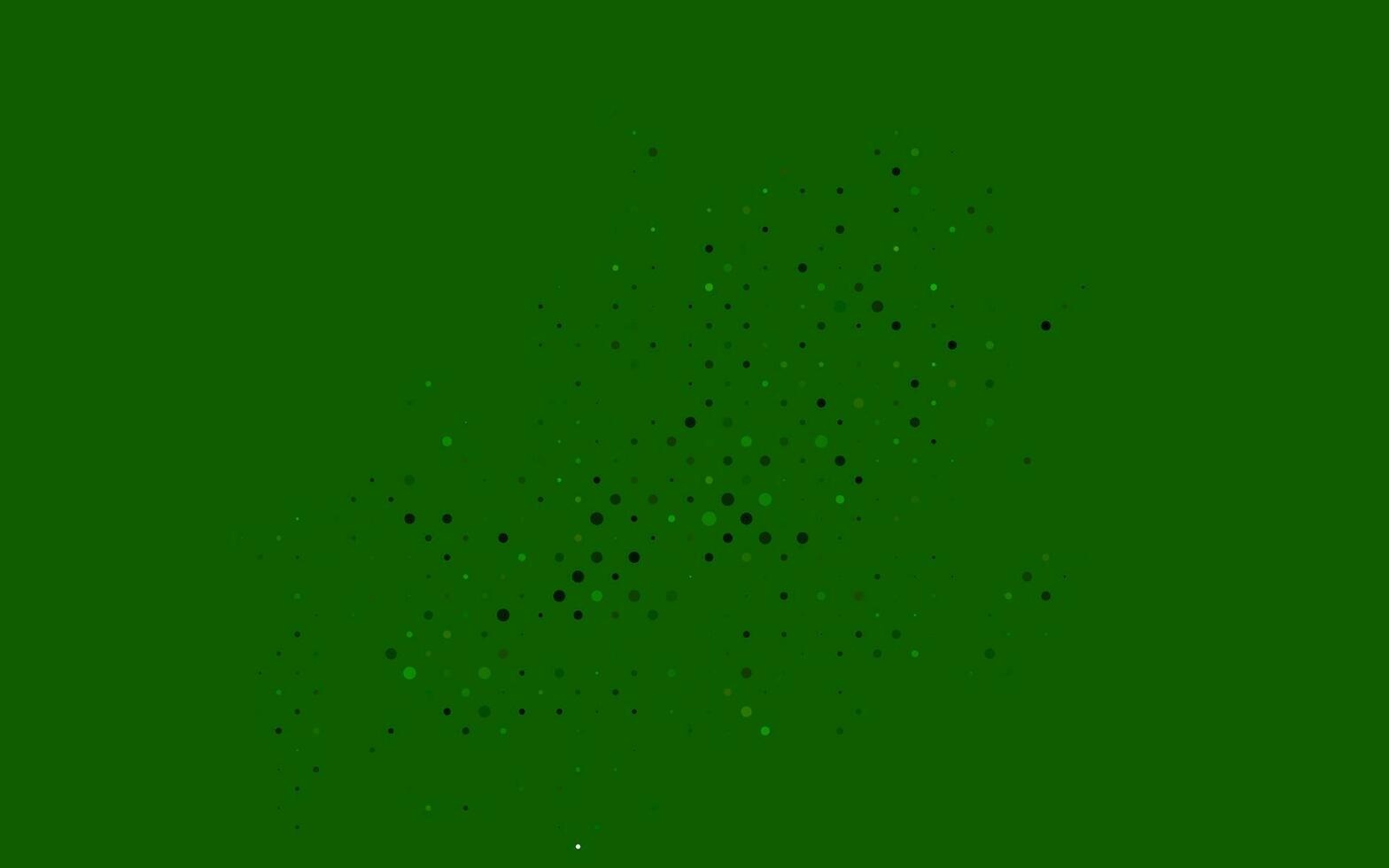 Light Green vector backdrop with dots.