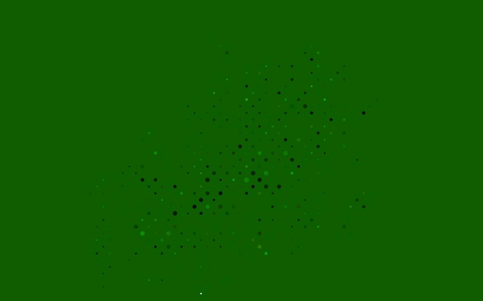 Light Green vector backdrop with dots.