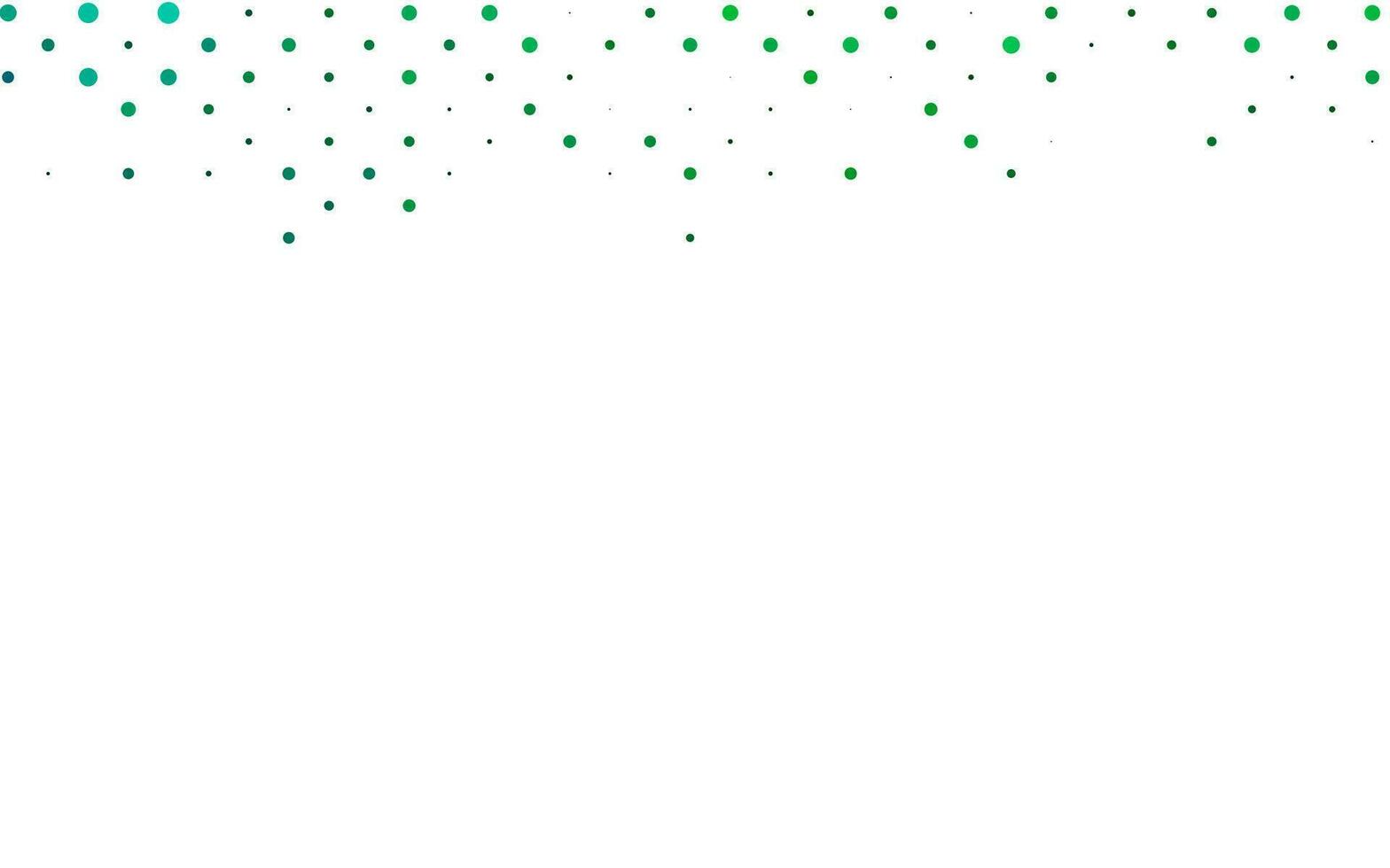 Light Green vector texture with disks.