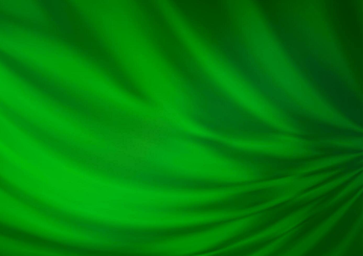 Light Green vector blurred shine abstract pattern.