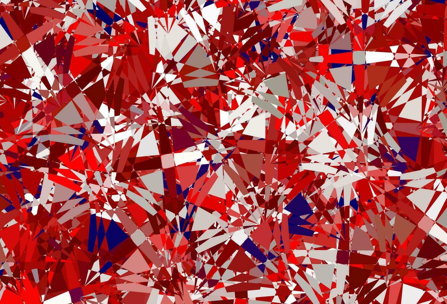 Dark Red vector backdrop with triangles, lines.