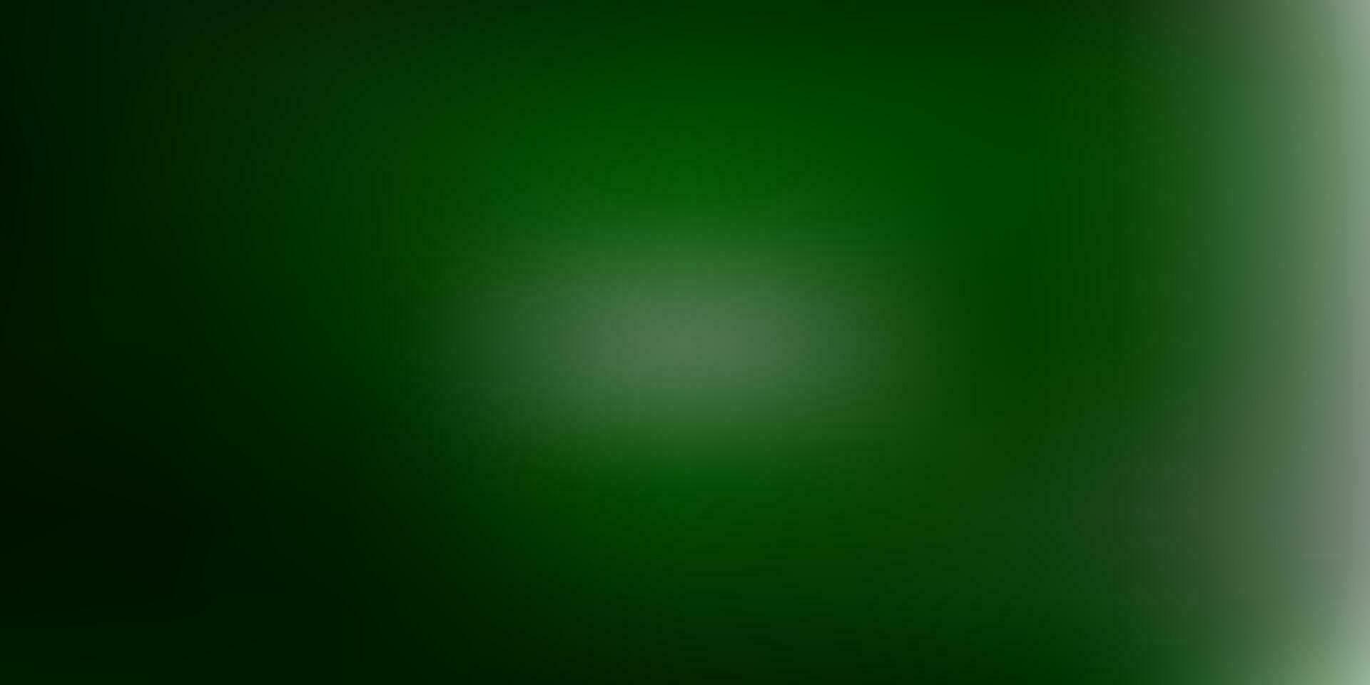 Dark green vector blurred pattern.