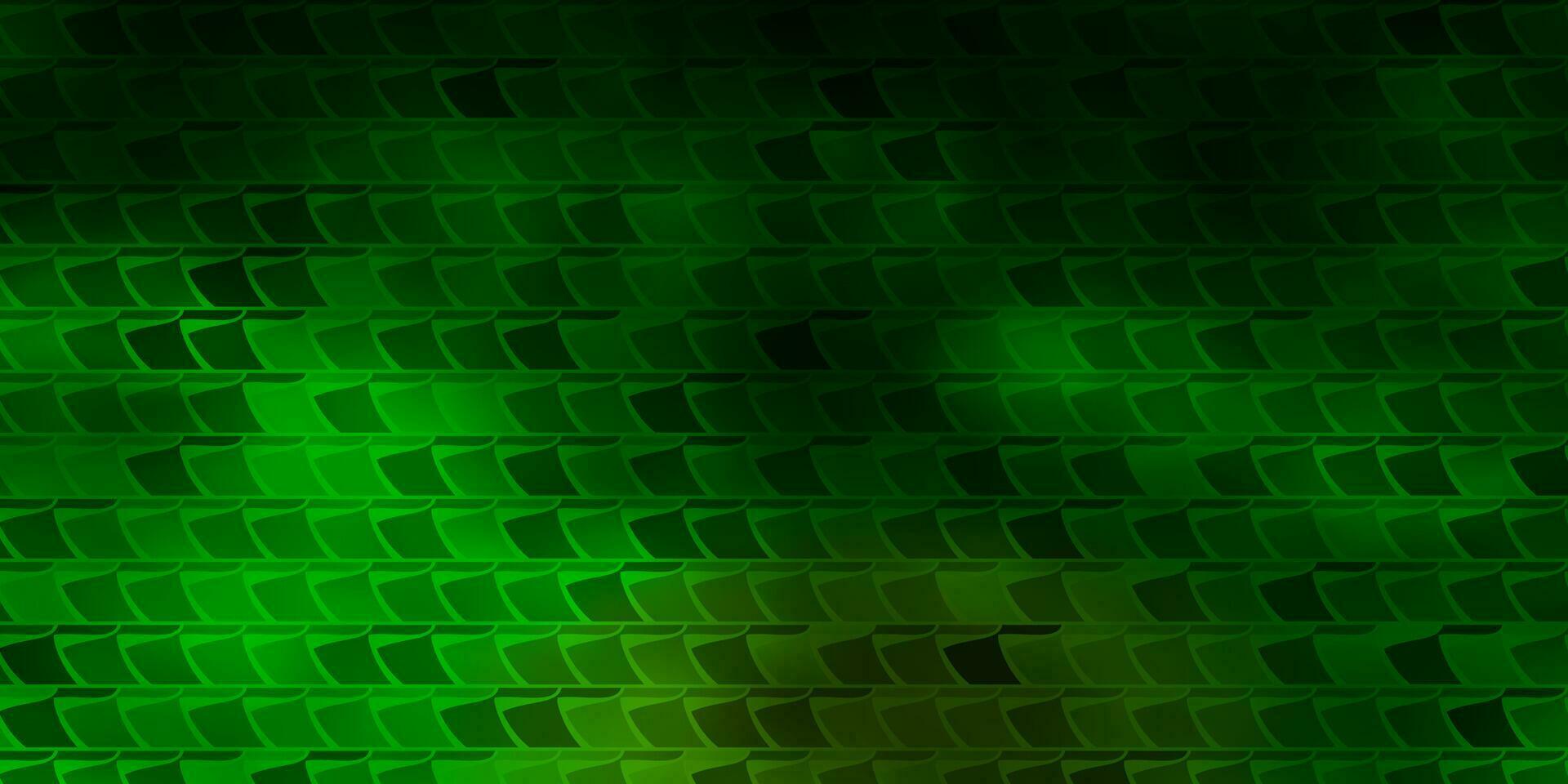 Dark Green, Yellow vector background in polygonal style.