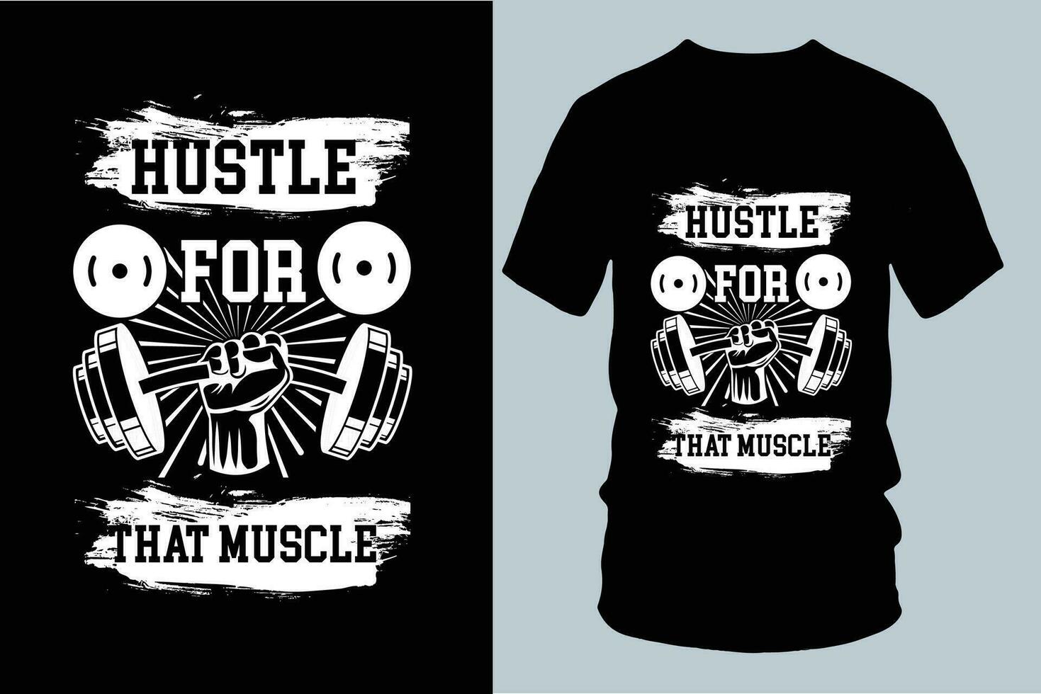 gym t shirt design vector