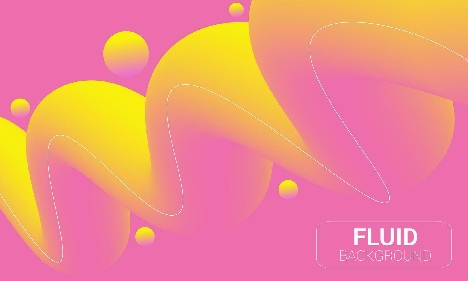 3D modern fluid curve abstract presentation background. Luxury paper cut background landing page halftone illustration vector