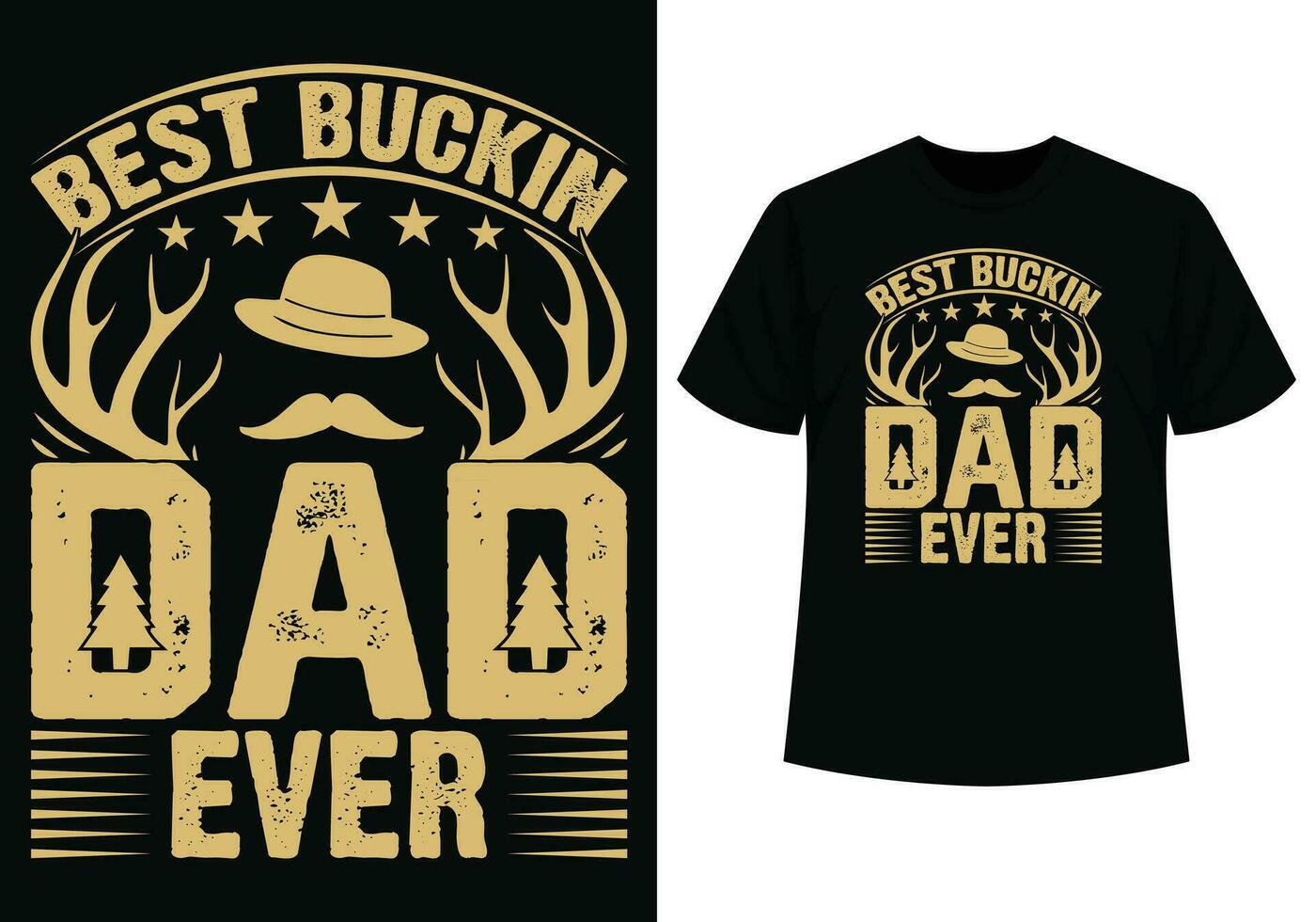 Best dad t-shirt design vector