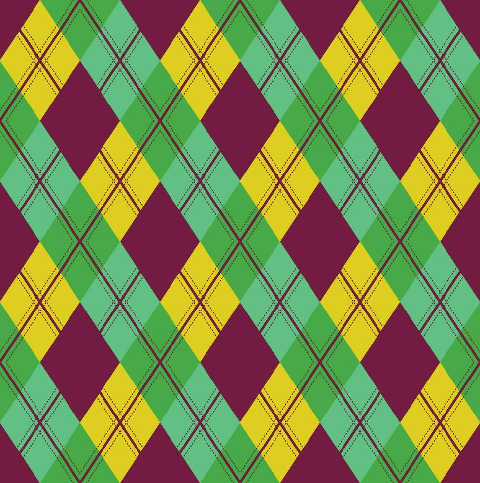 Argyle Pattern vector,geometric, background,Classic Knitted,plaid vector