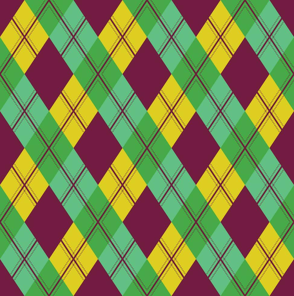 Argyle Pattern vector,geometric, background,Classic Knitted,plaid vector