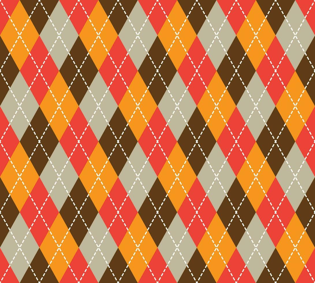 Argyle Pattern vector ,Fabric texture background