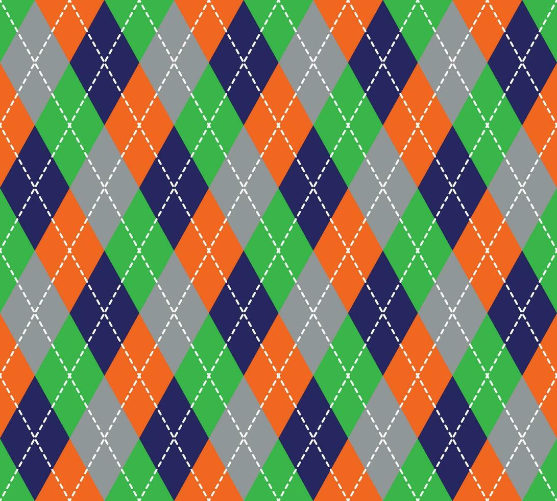 Argyle Pattern vector ,Fabric texture background