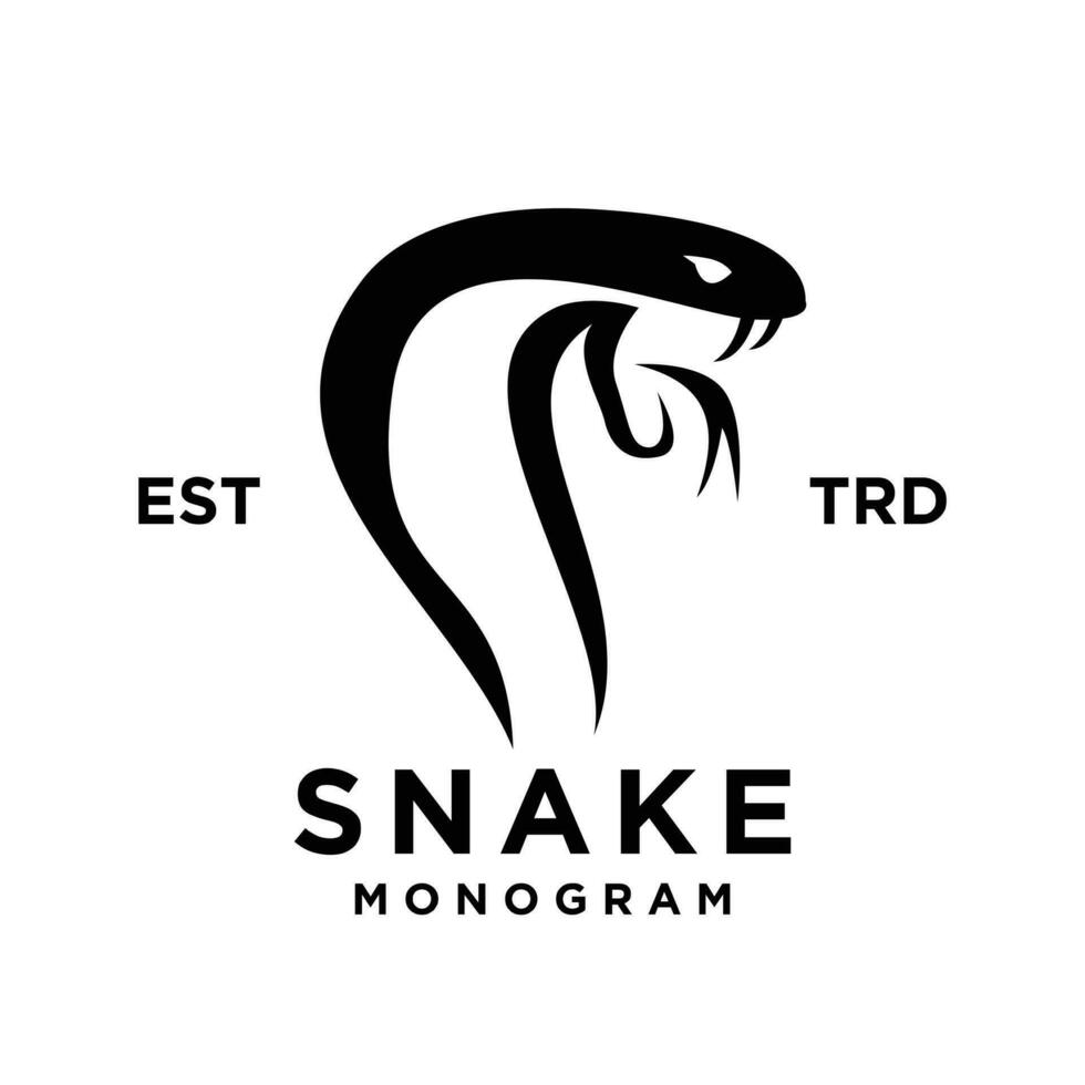 Cobra Snake logo icon design vector