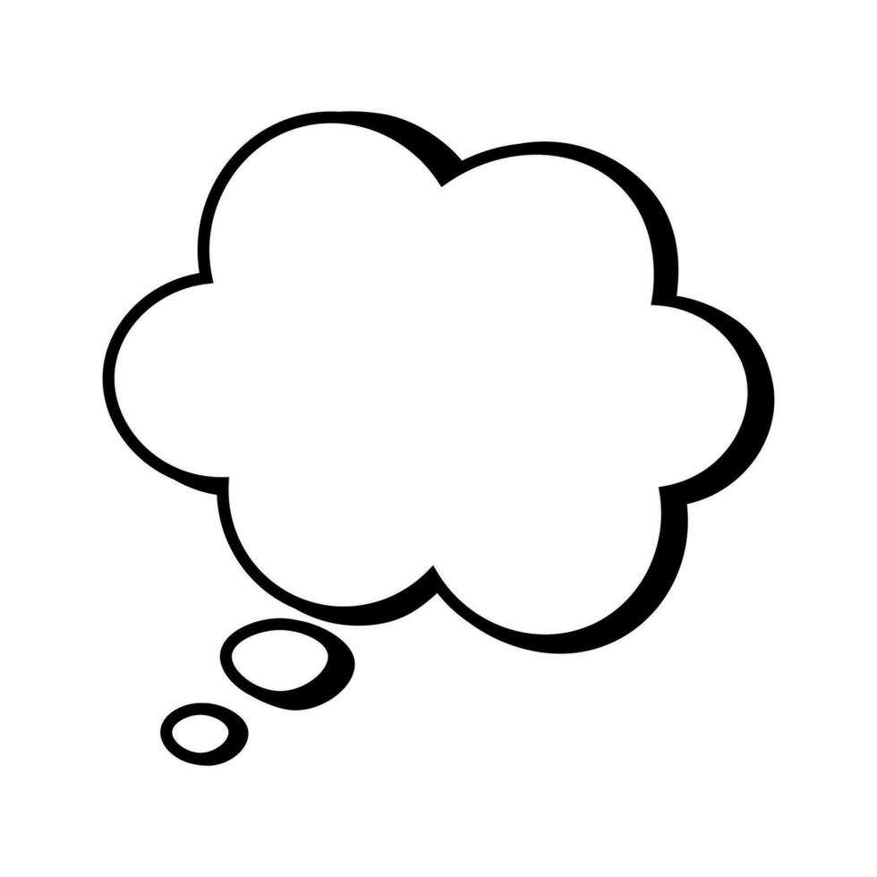 Speech  bubble  icon. Flat  design. Isolated white background vector