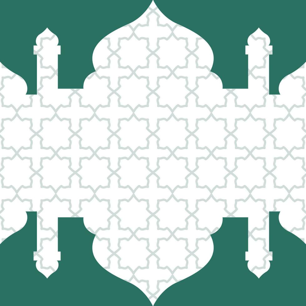 Simple Islamic Background Template vector